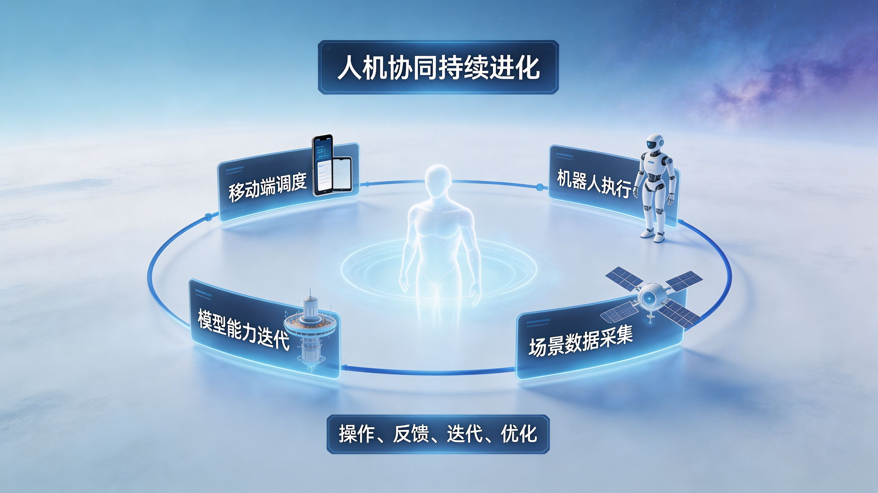 人机协同数据进化闭环