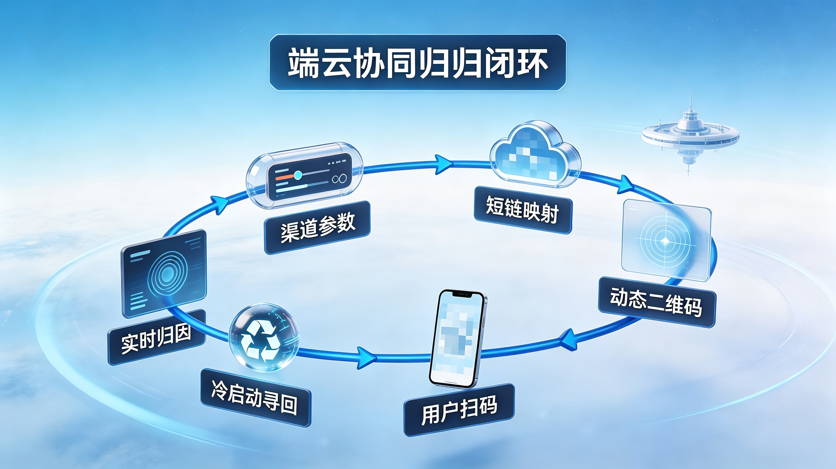 动态二维码到归因回收