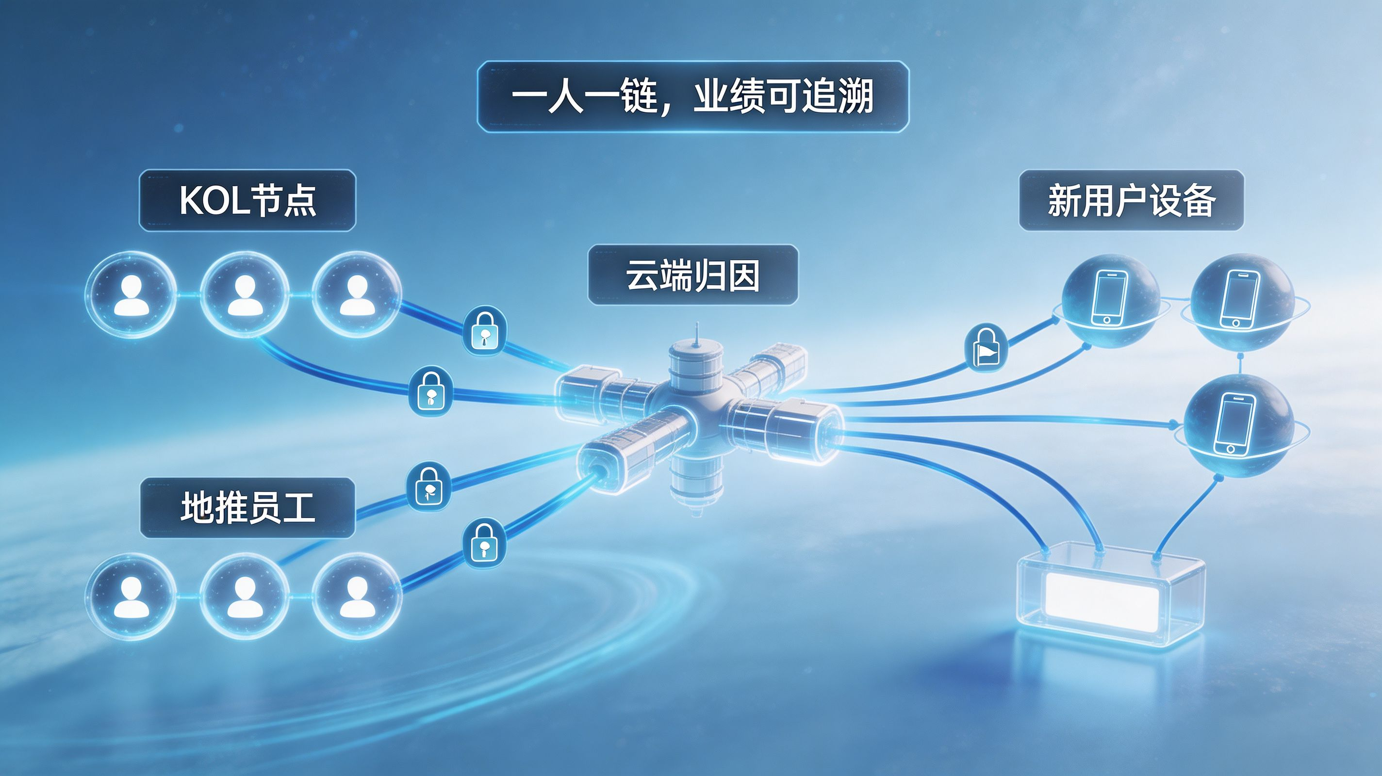 KOL 与地推的个性化邀请链路
