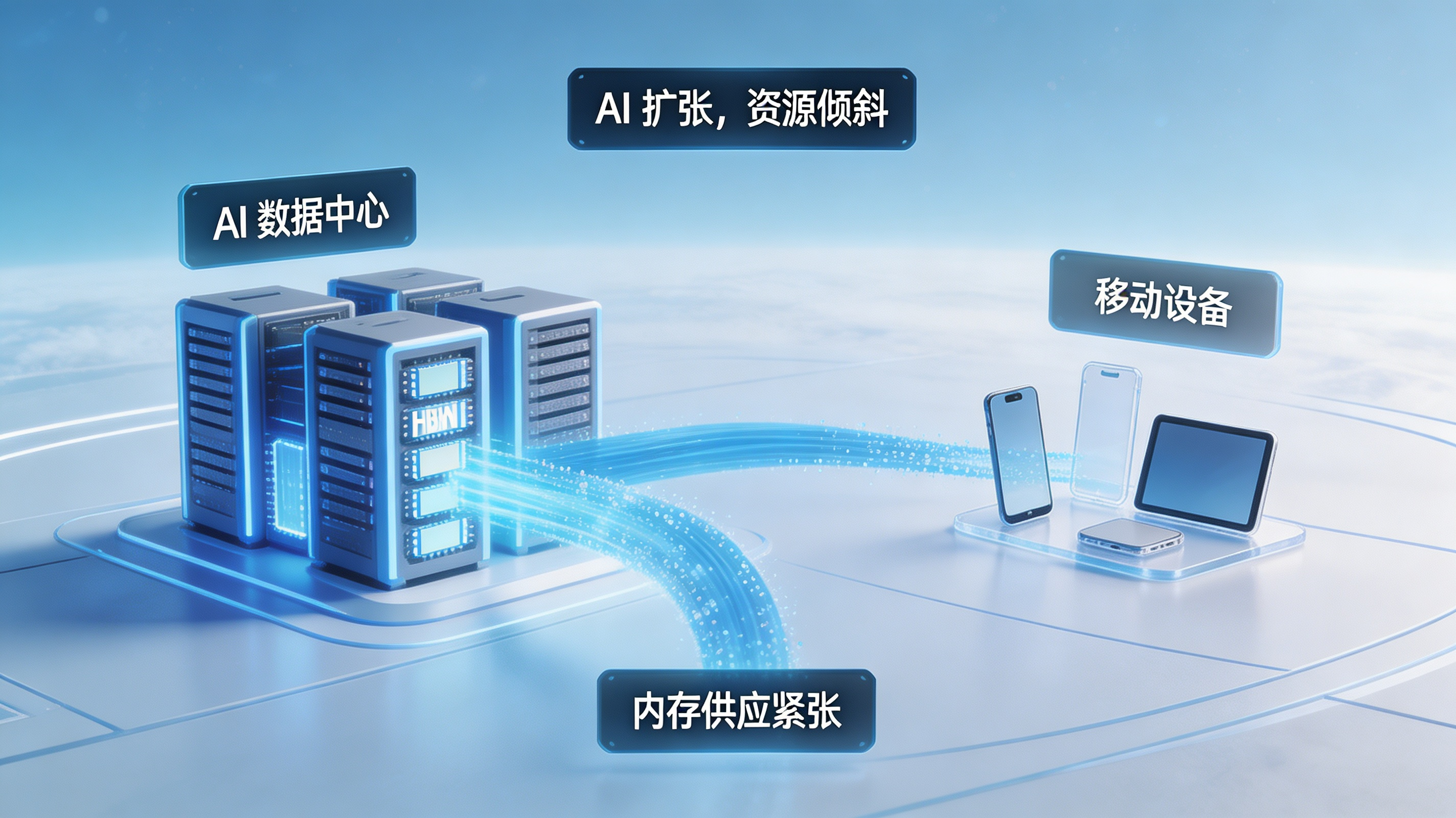AI 数据中心扩张的连锁反应