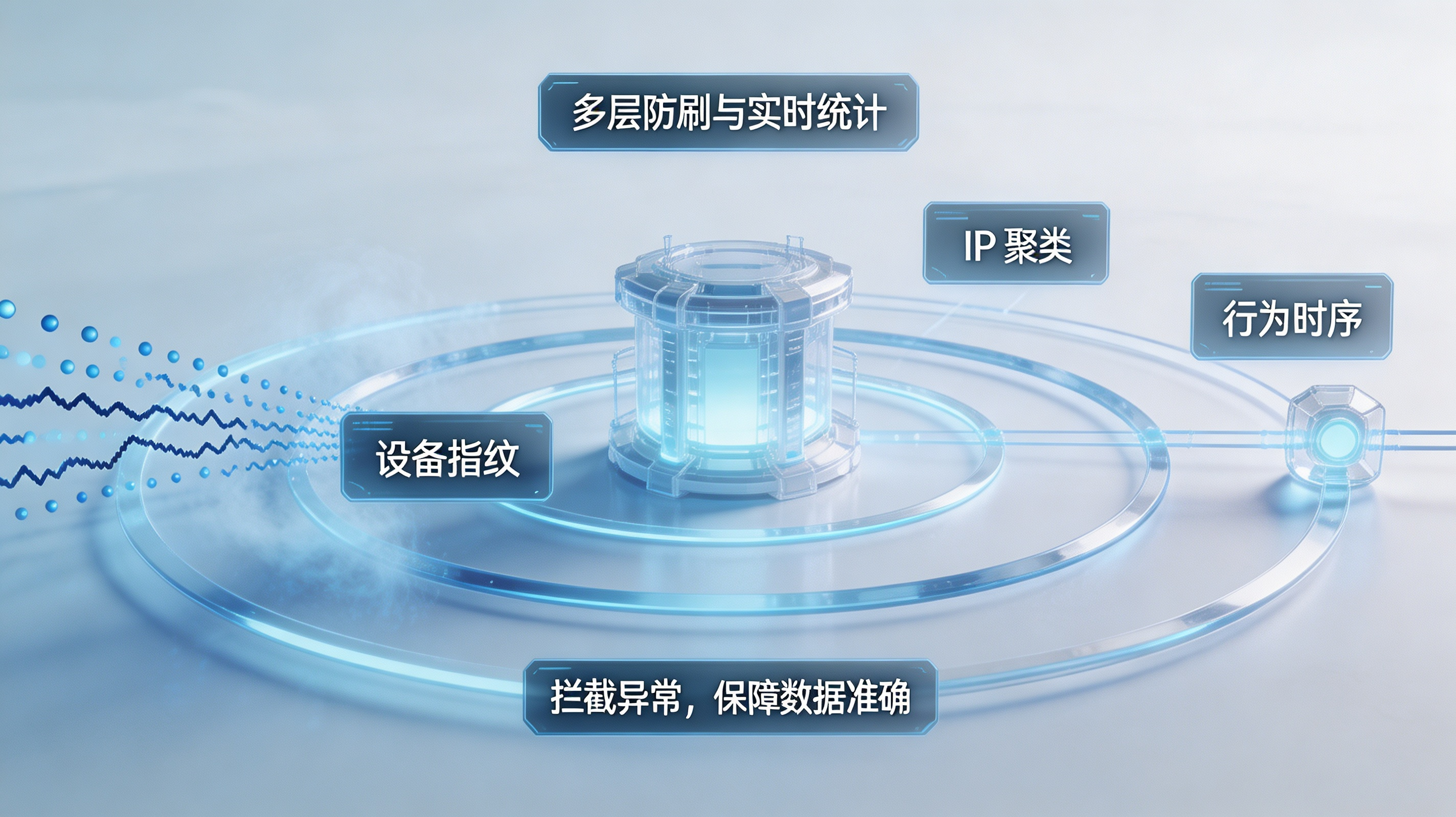 拉起效果统计与防刷多层防御