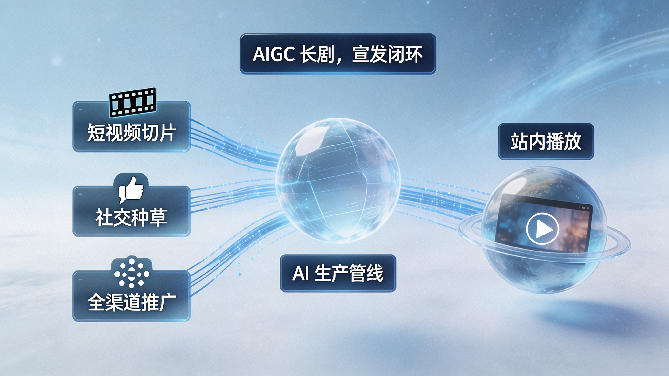 AIGC 长剧与宣发闭环生态