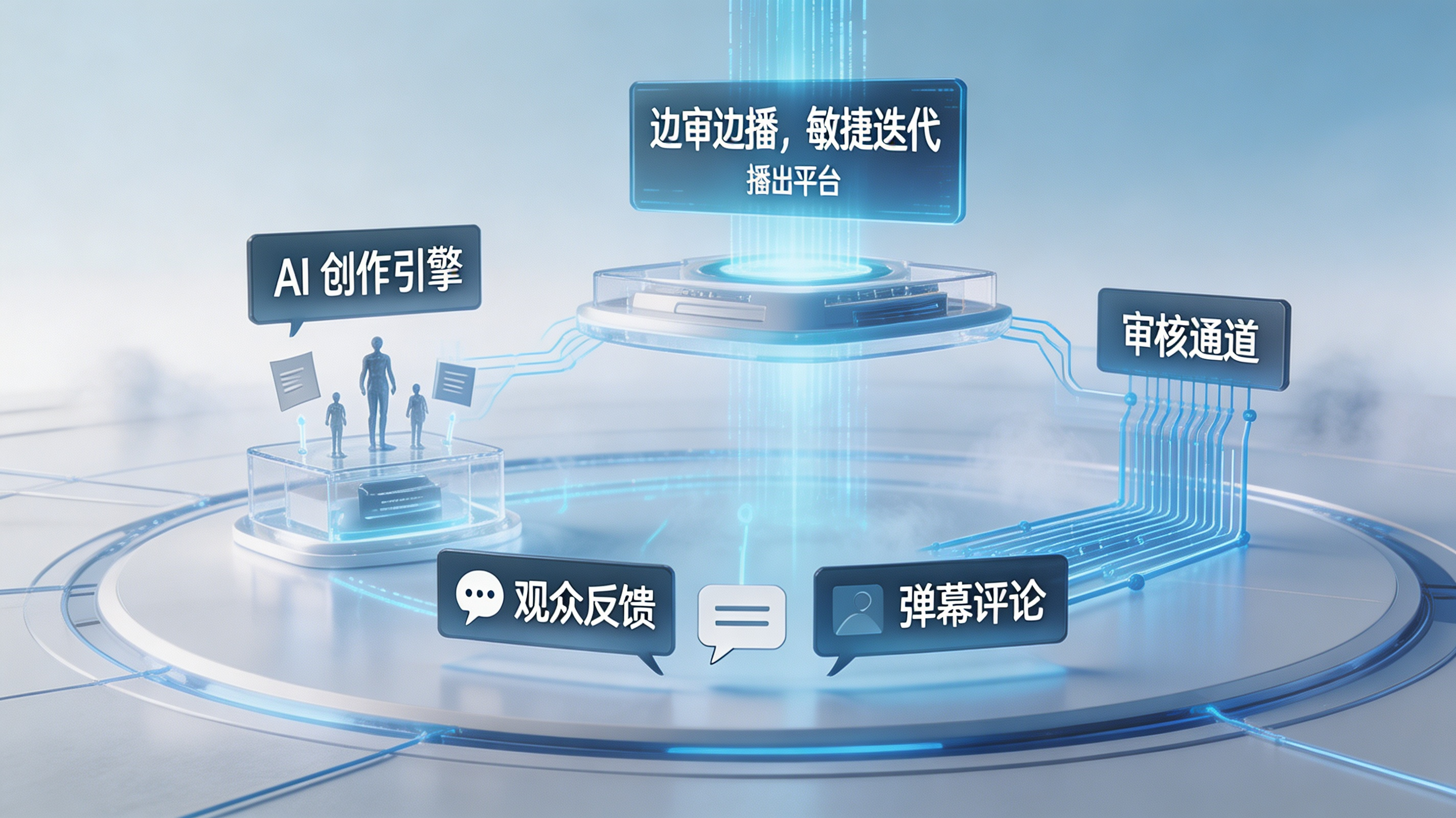 边审边播与敏捷迭代闭环