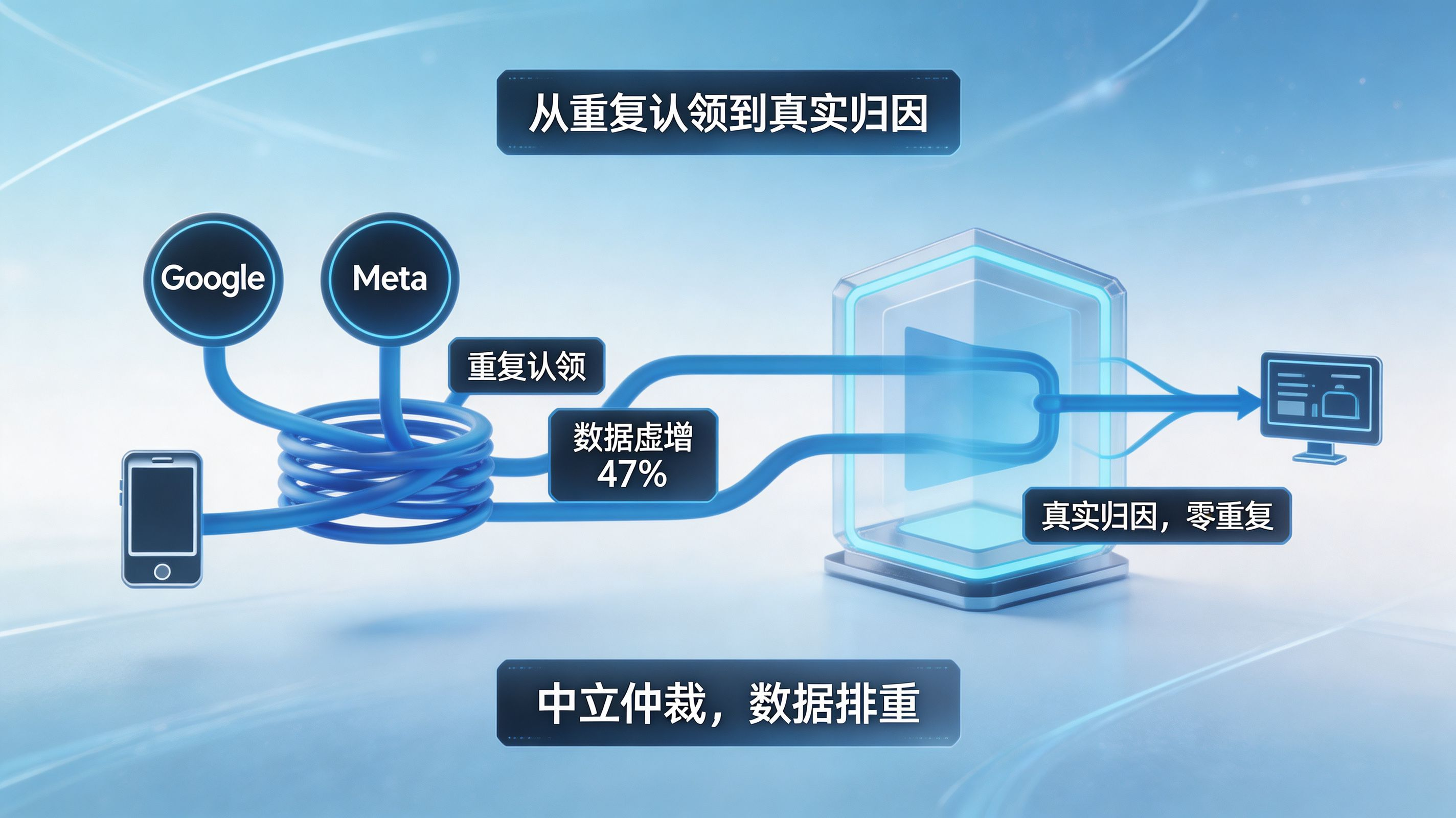 媒体自归因的数据虚增困境