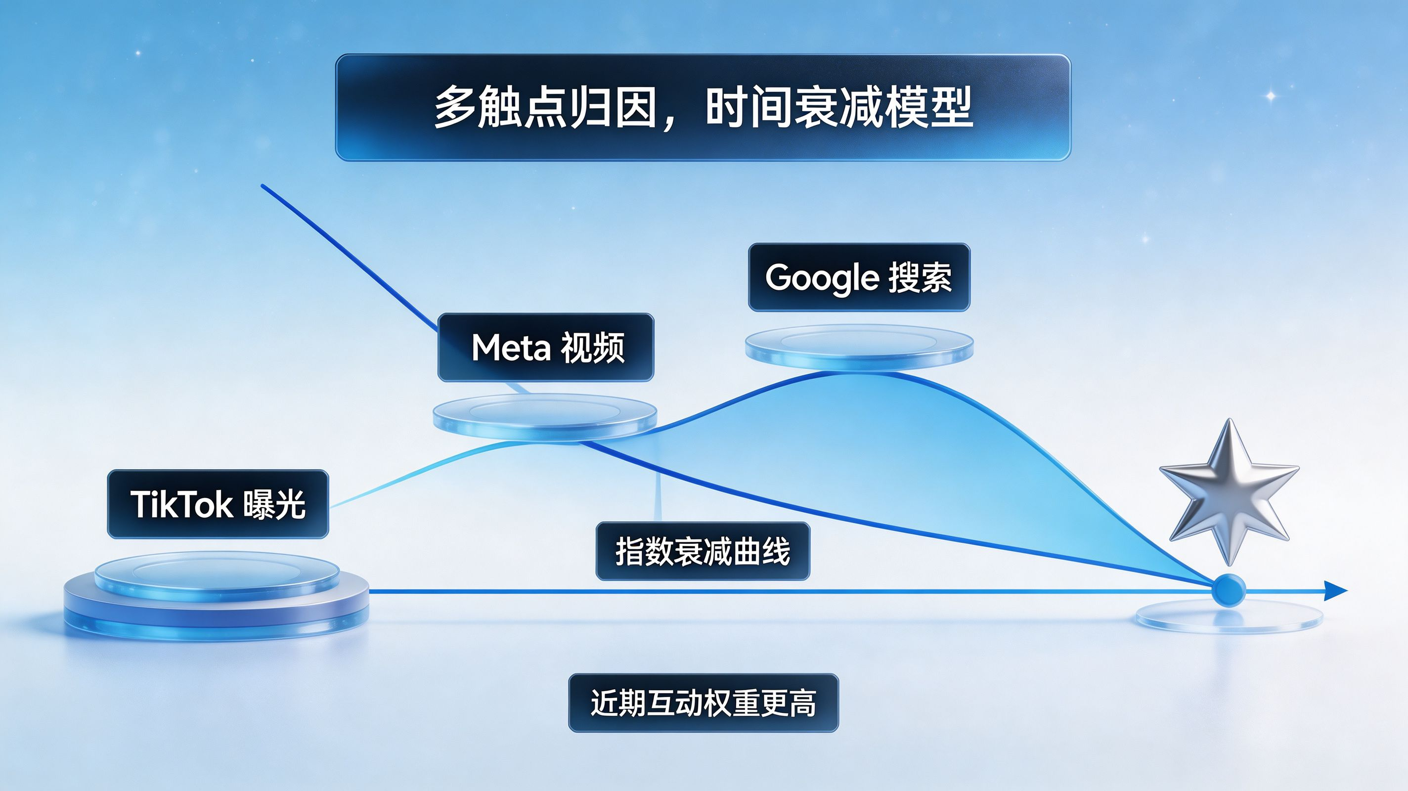 多触点归因(MTA)时间衰减模型