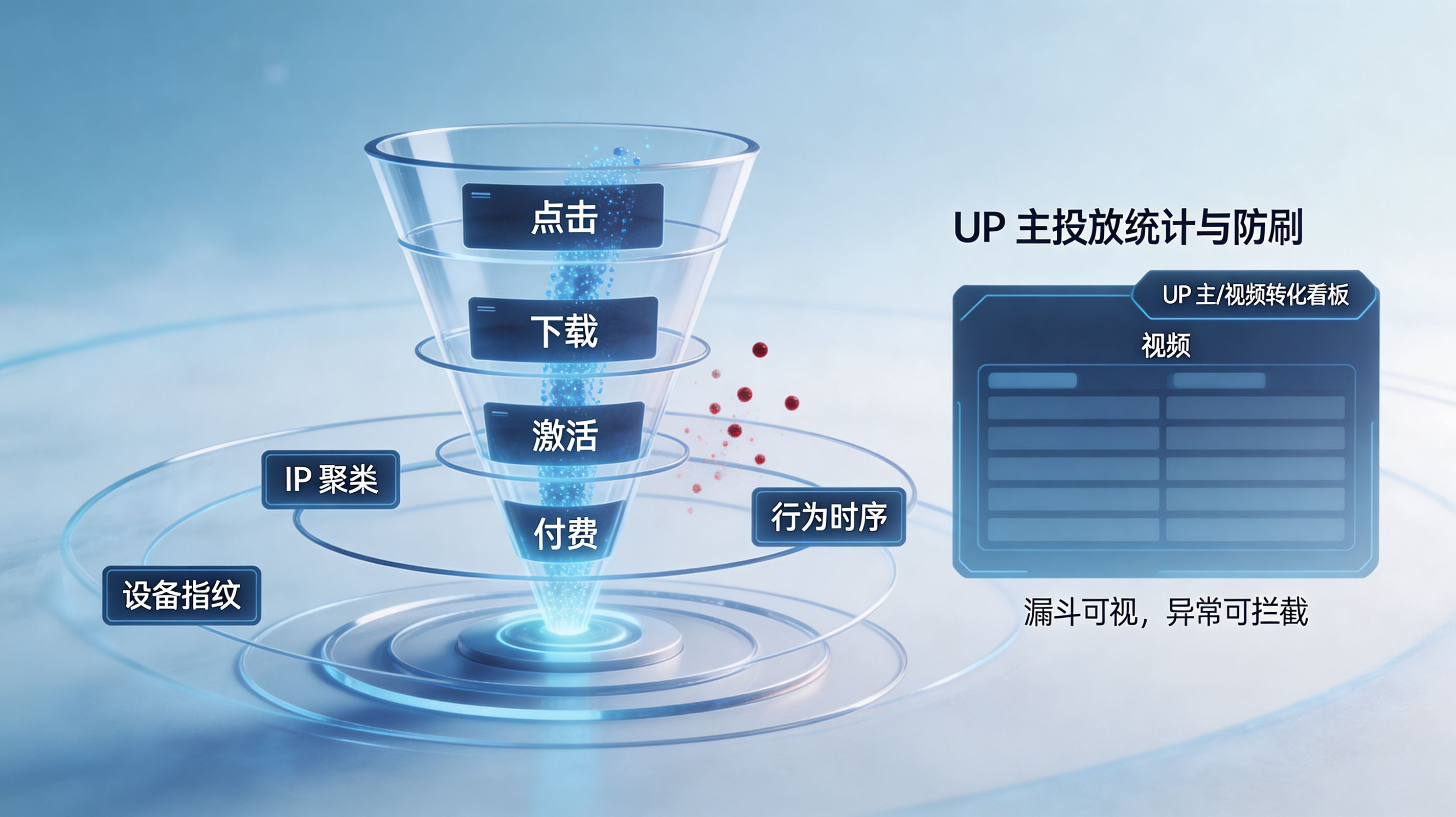 UP 主专属链接生成与参数捕获