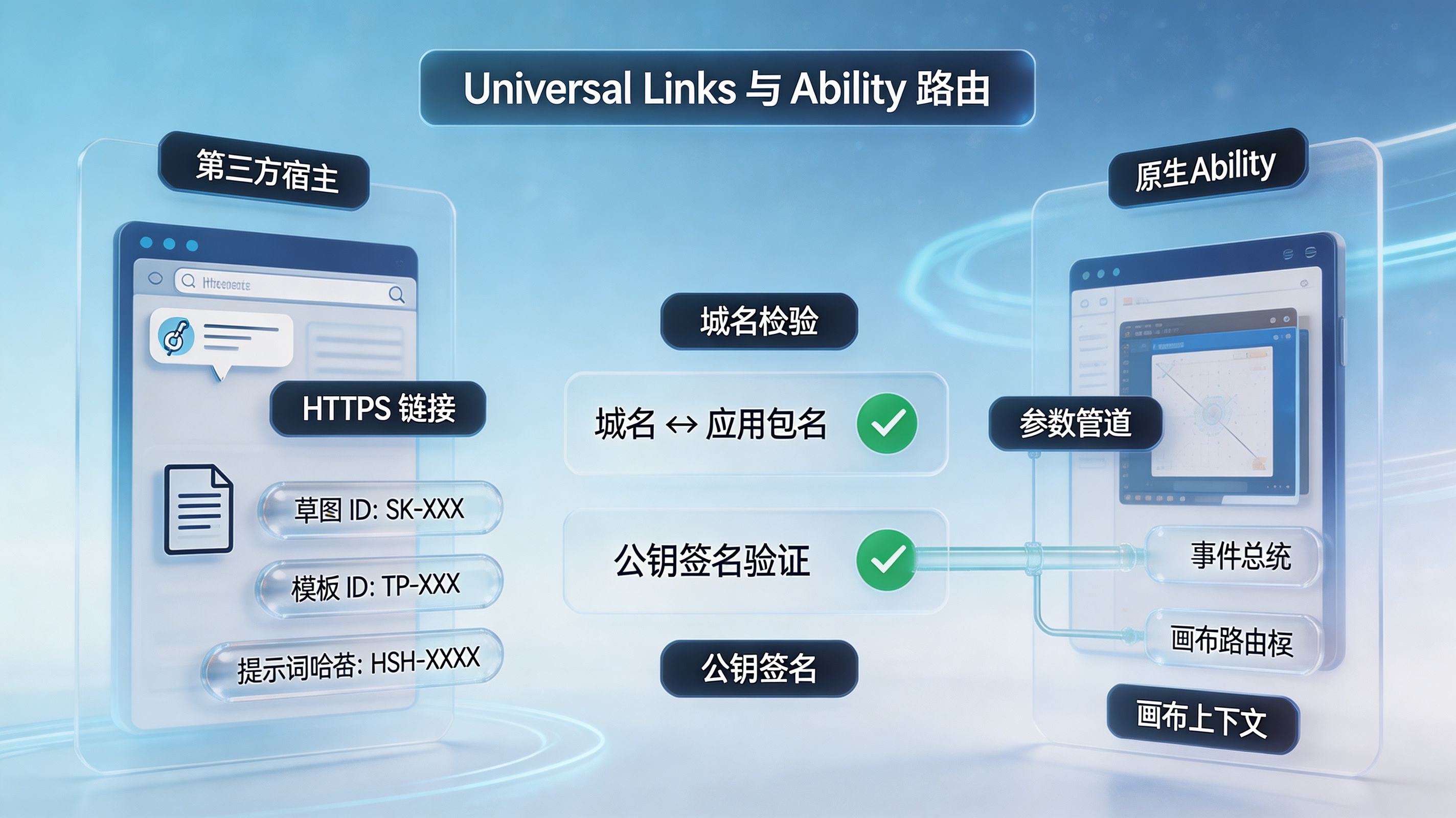 Universal Links 与 Ability 路由标准化桥接