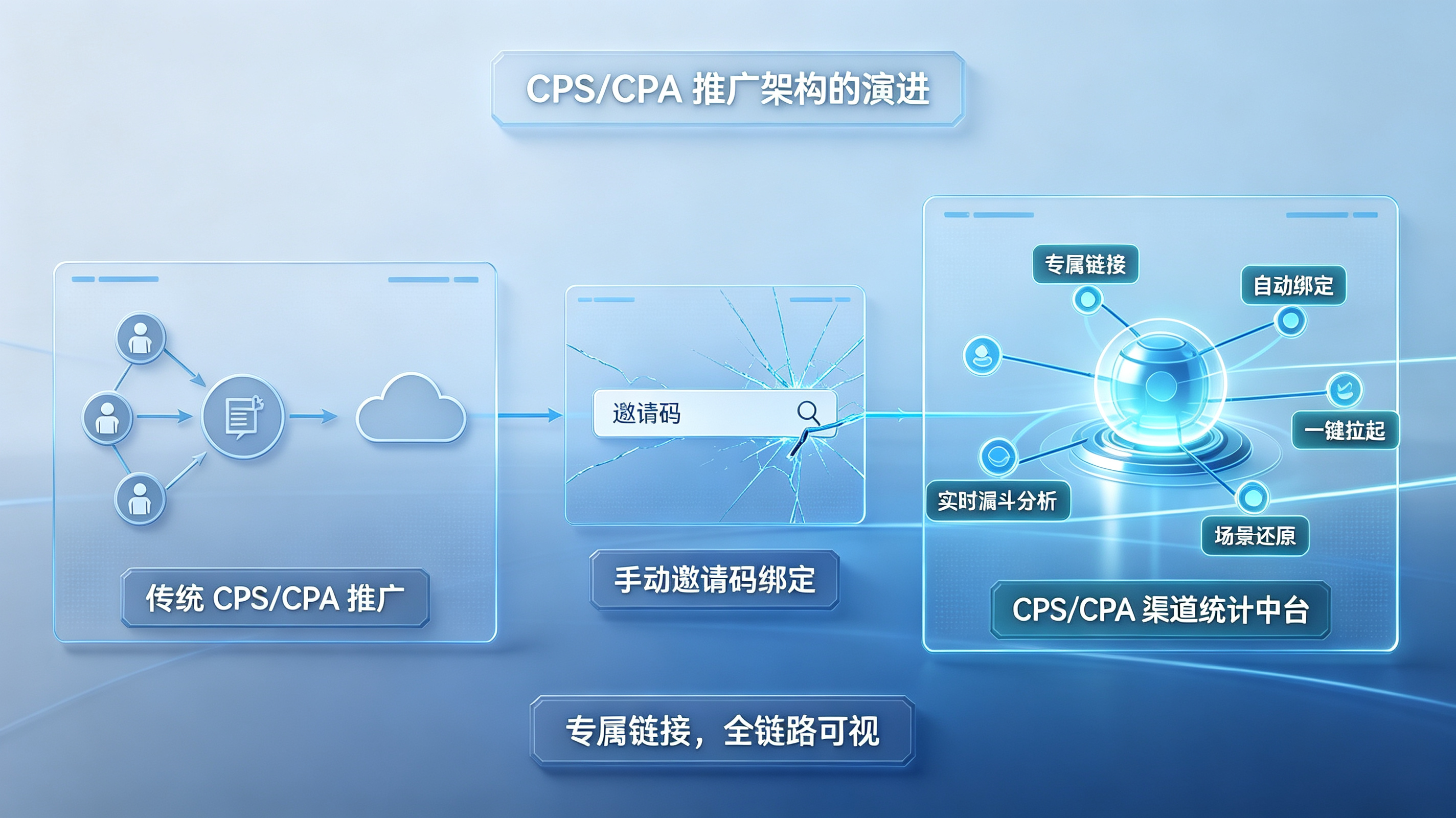 从传统 CPS/CPA 推广到专属渠道统计中台