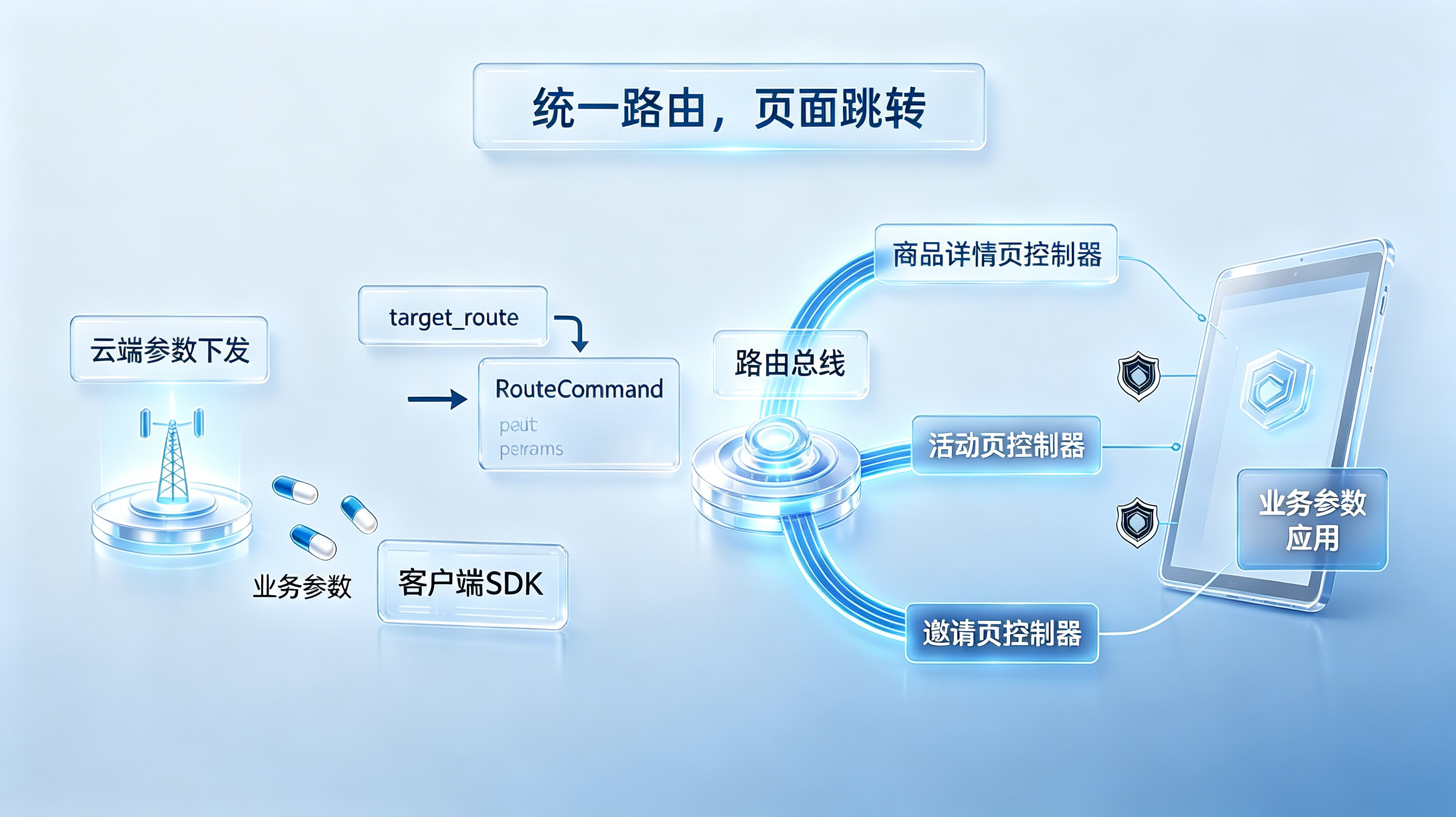 统一路由总线与页面跳转执行