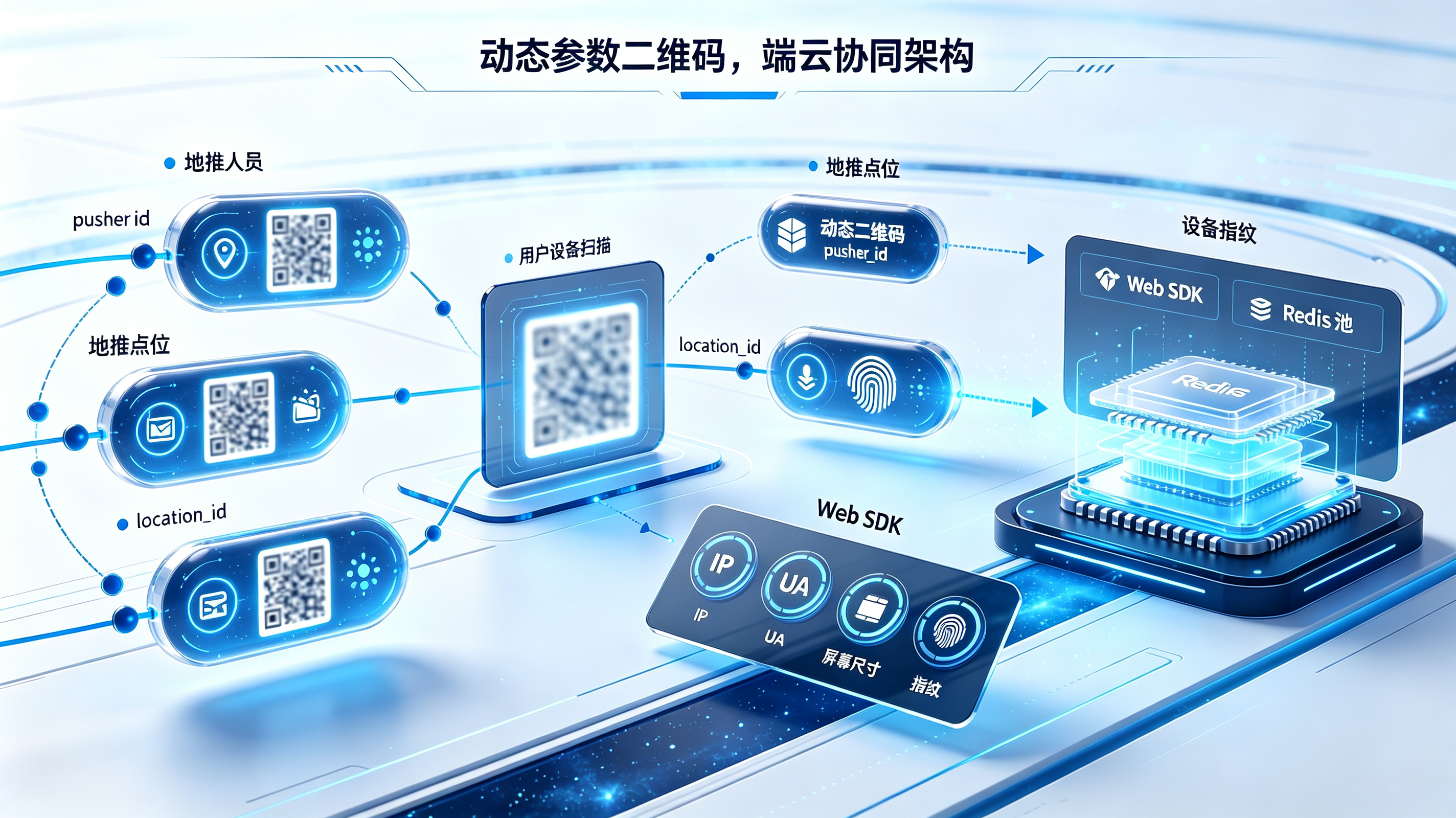 动态参数二维码生成与端云协同架构