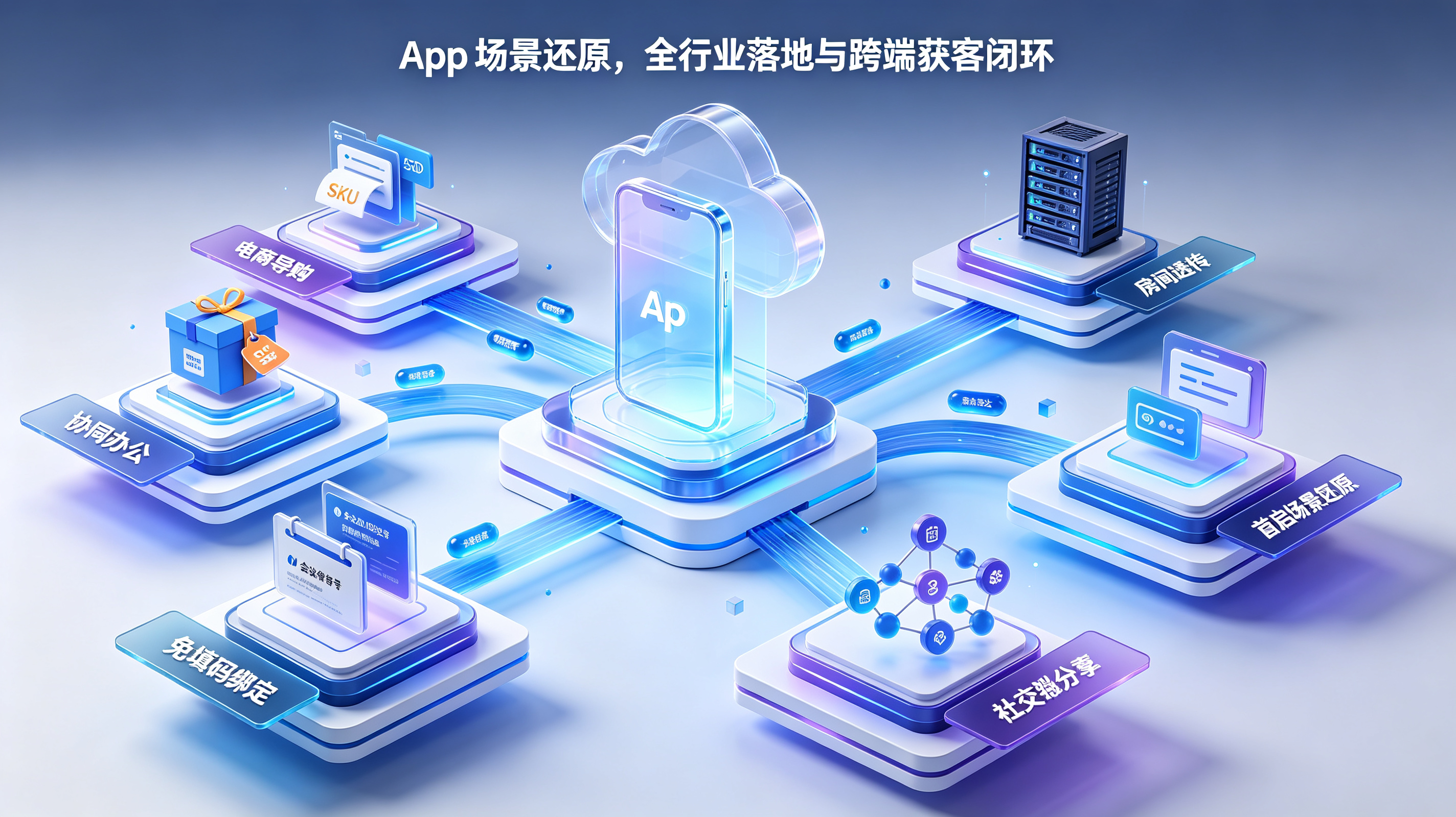 App 场景还原全行业落地与跨端获客闭环