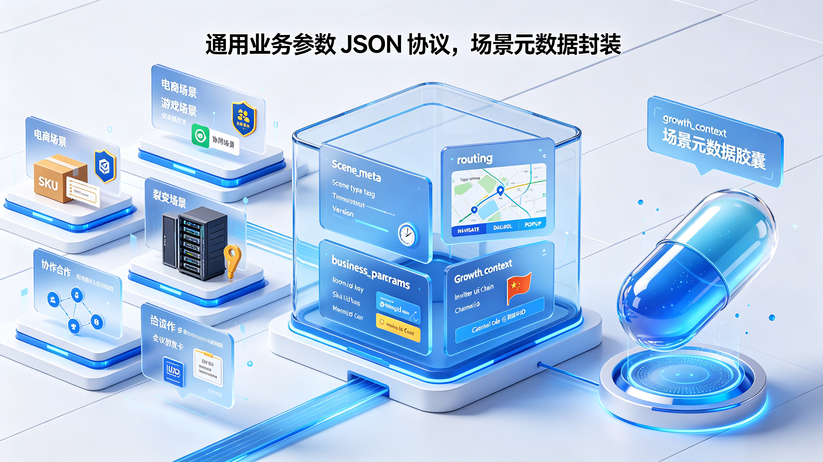 通用业务参数 JSON 协议规范与场景元数据封装