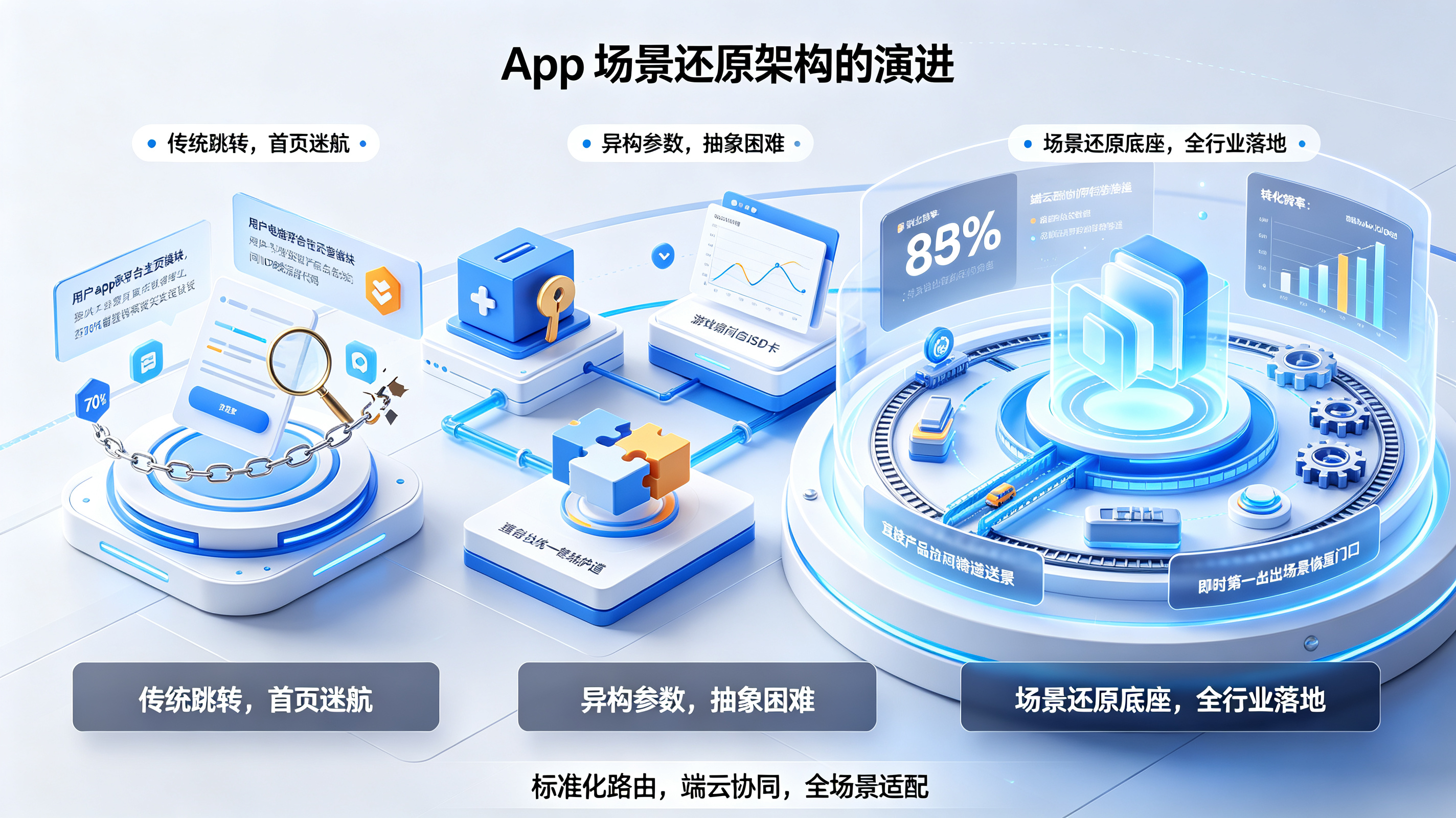 从传统首页迷航到全行业场景还原落地