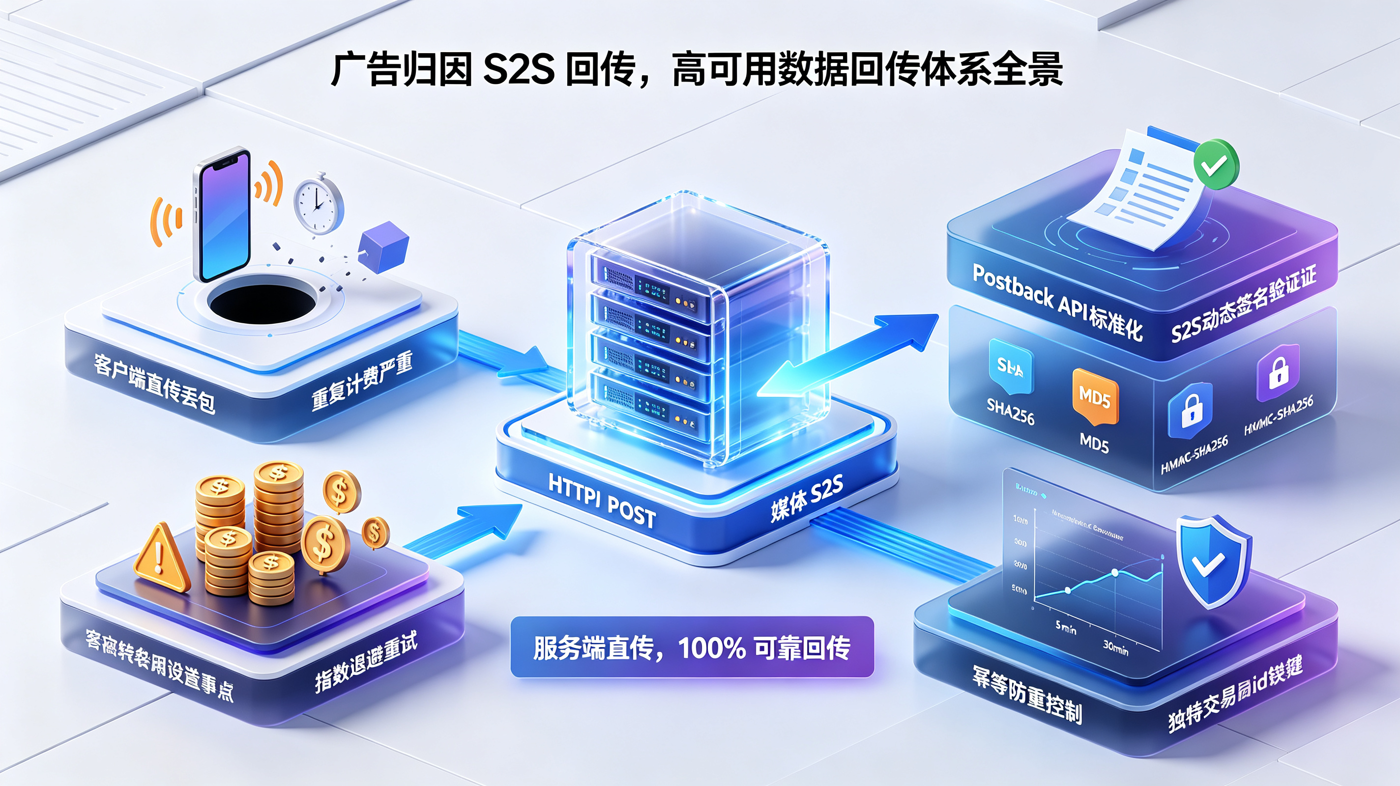 广告归因 S2S 回传与高可用数据回传体系全景