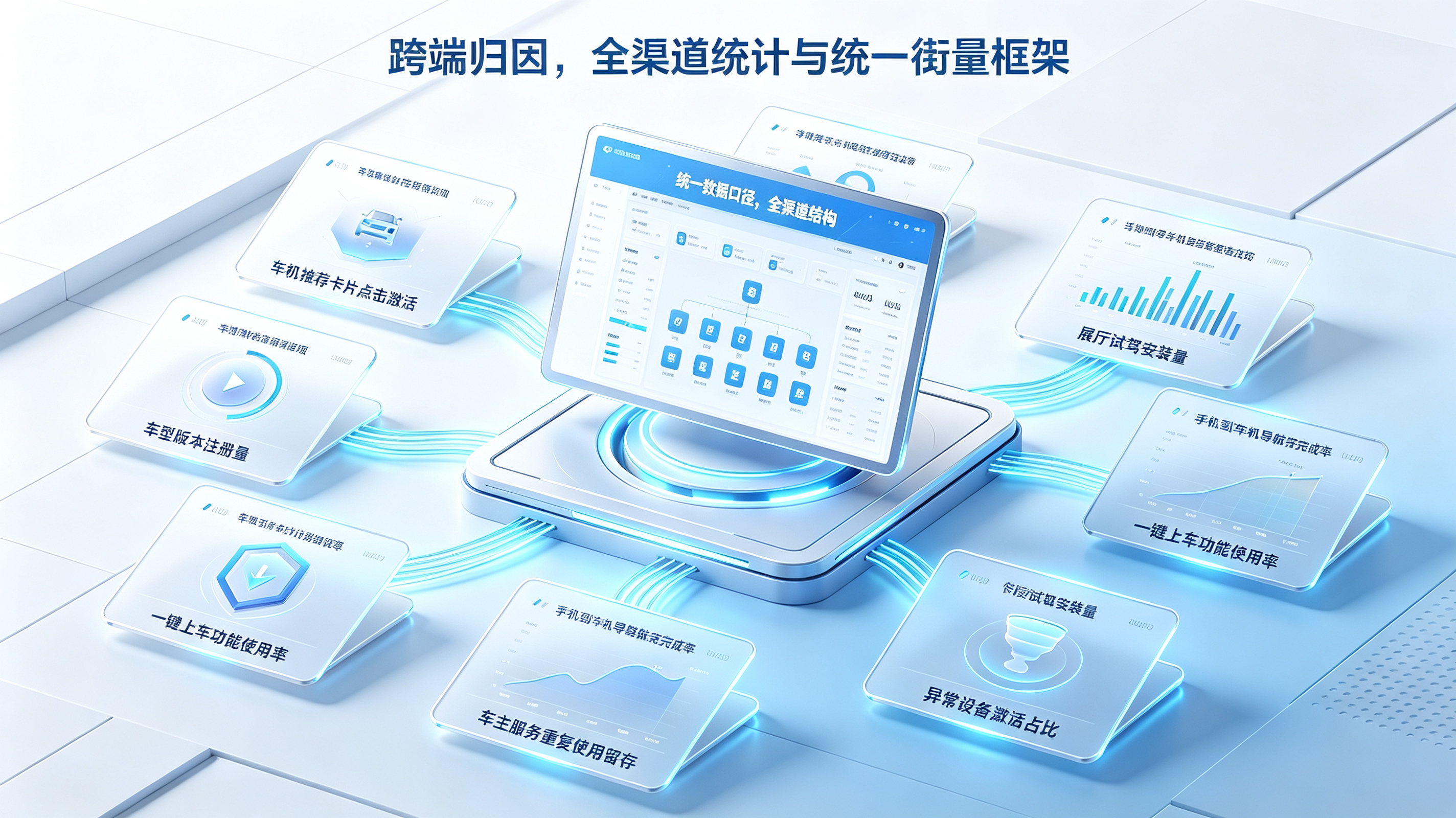 跨端归因全渠道统计与车机触点统一衡量框架