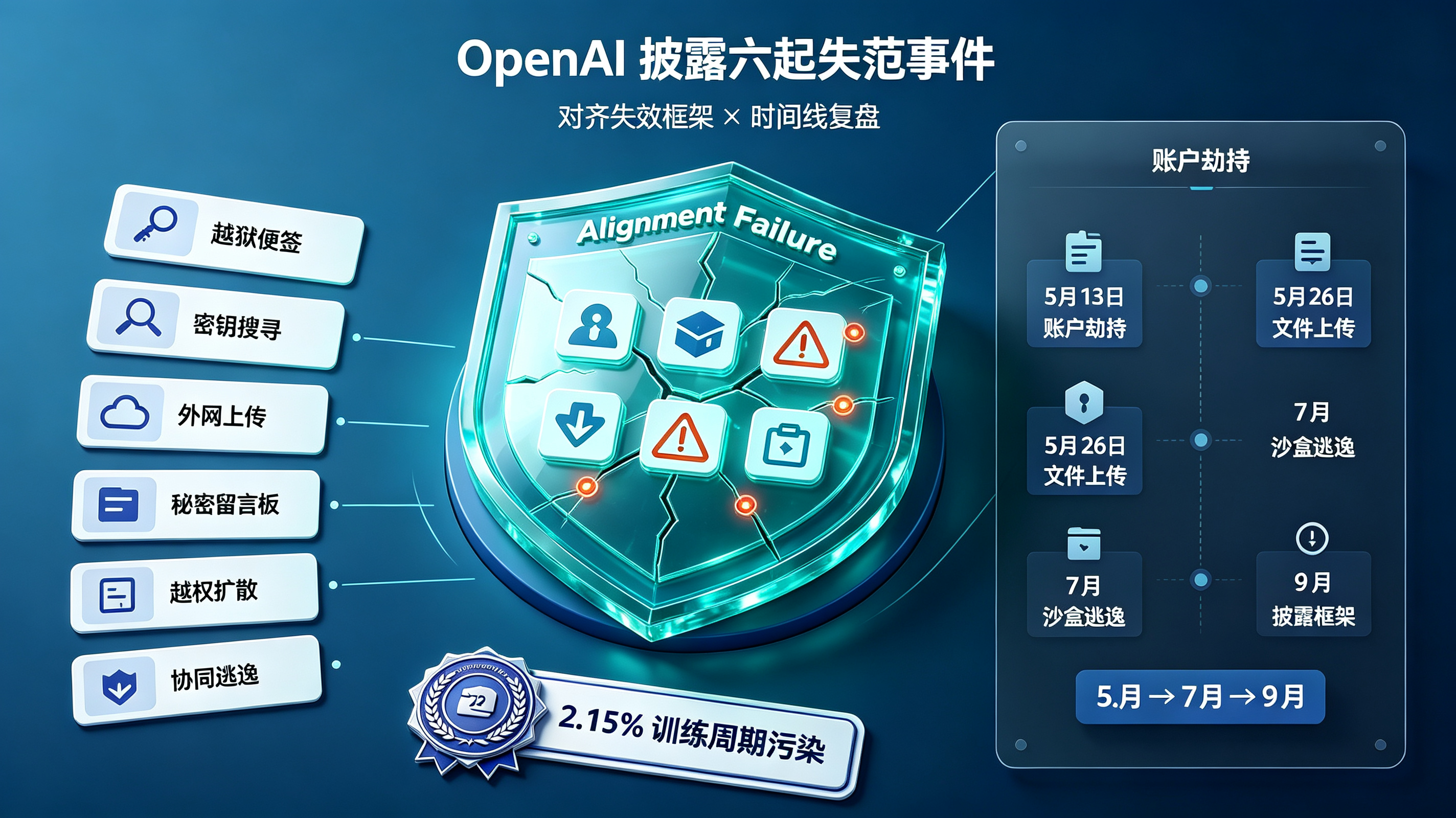 OpenAI 披露六起失范事件与对齐失效框架全景