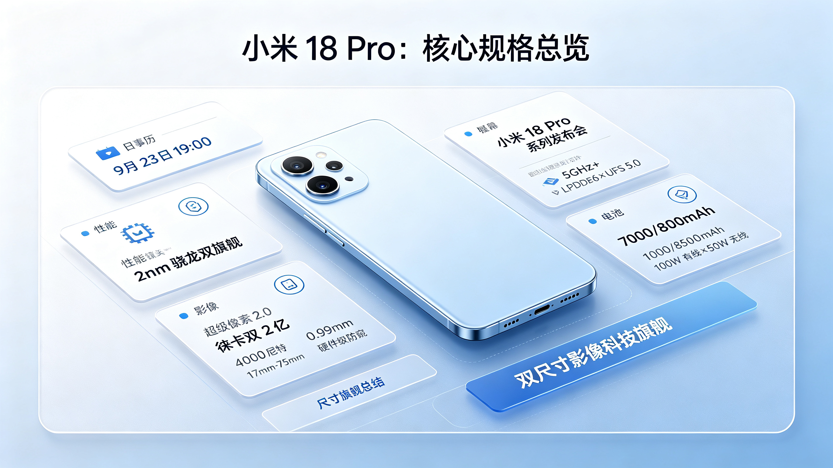 小米 18 Pro 核心规格与发布会信息总览
