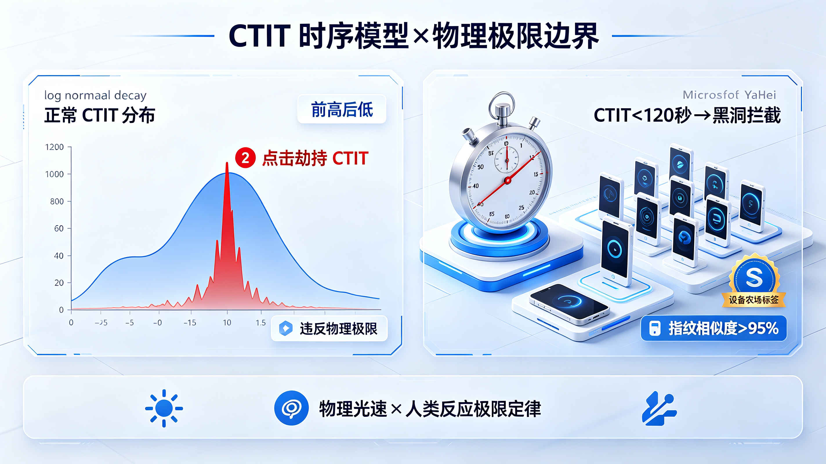 CTIT 时序分布模型与物理极限边界校验