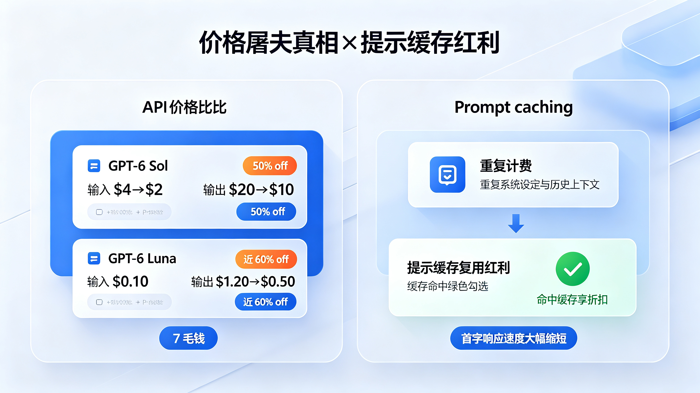价格屠夫真相与提示缓存复用红利