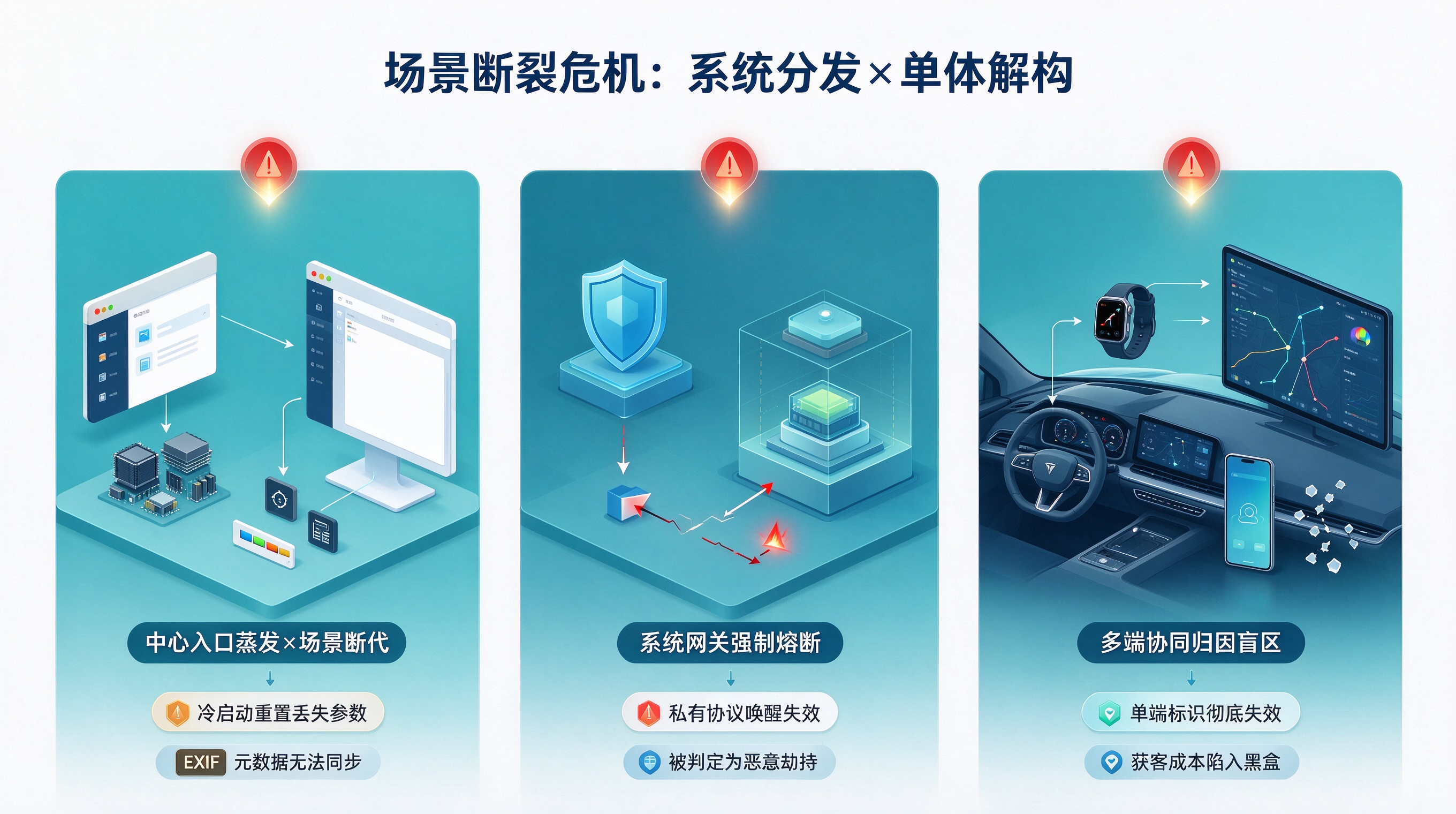 场景断裂危机:系统级分发对单体应用的冲击