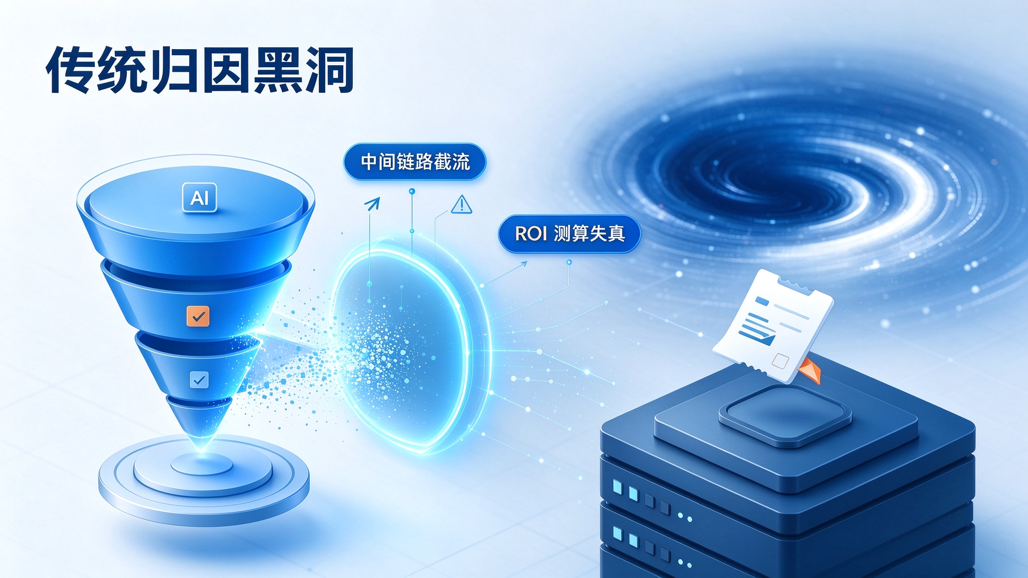长程代理决策下的传统广告归因黑洞