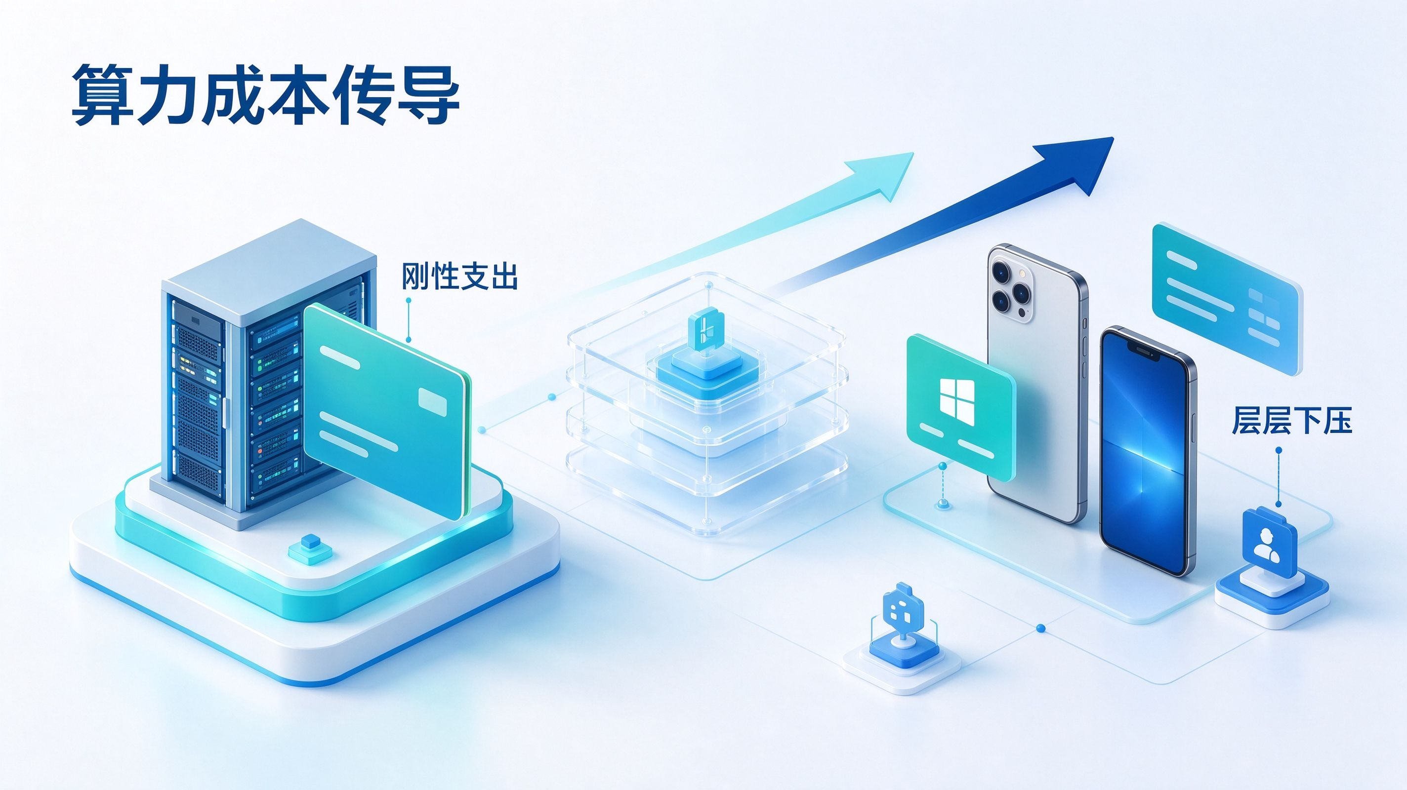 算力成本向应用生态传导