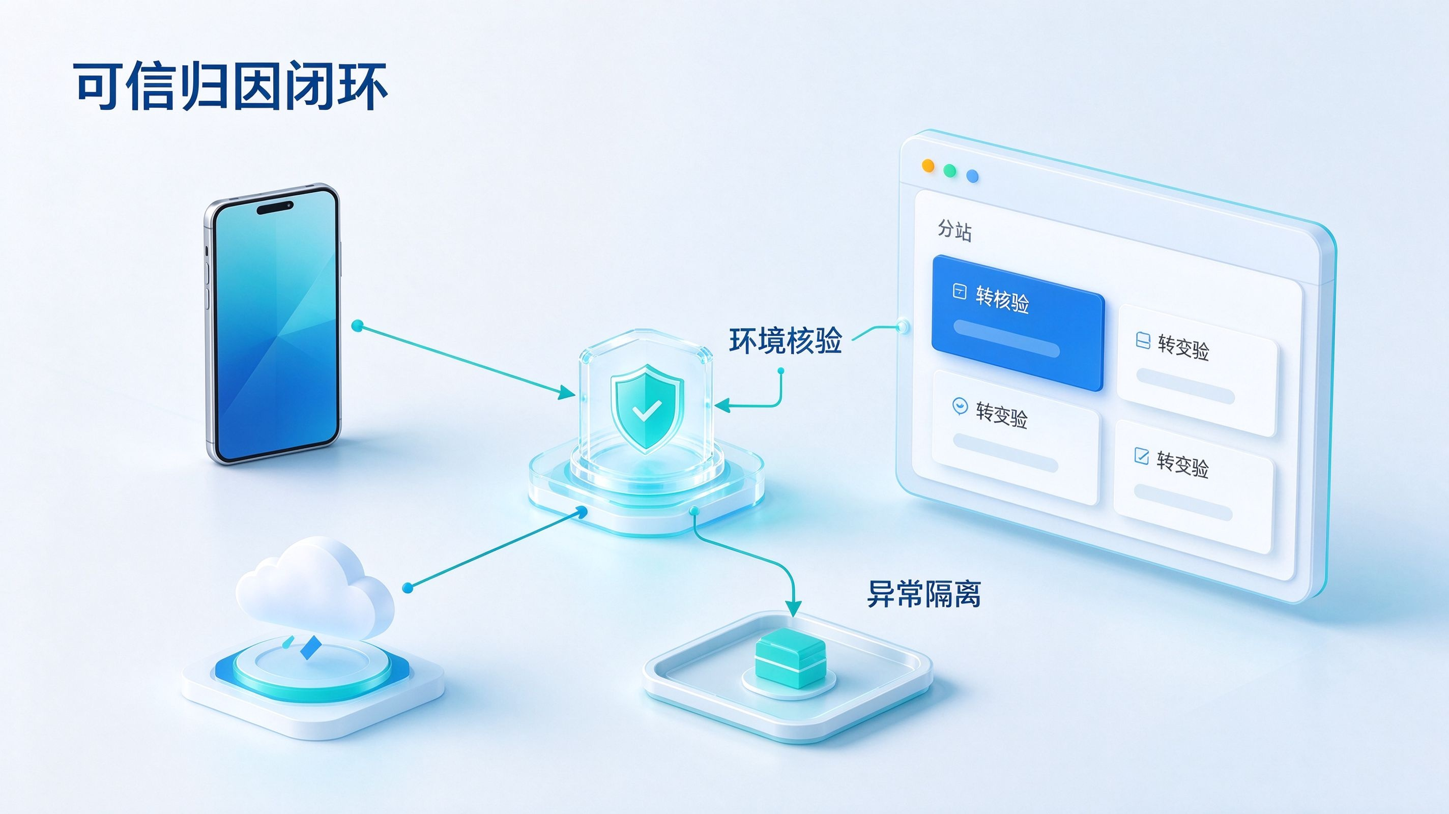 可信归因与异常隔离
