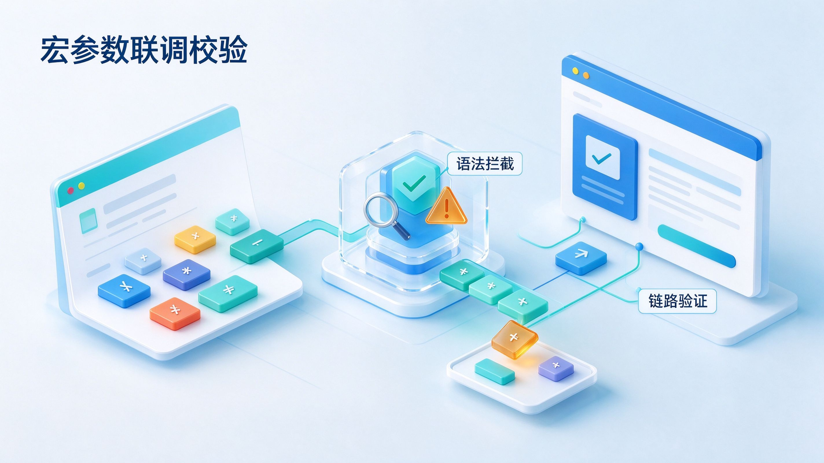 宏参数联调校验