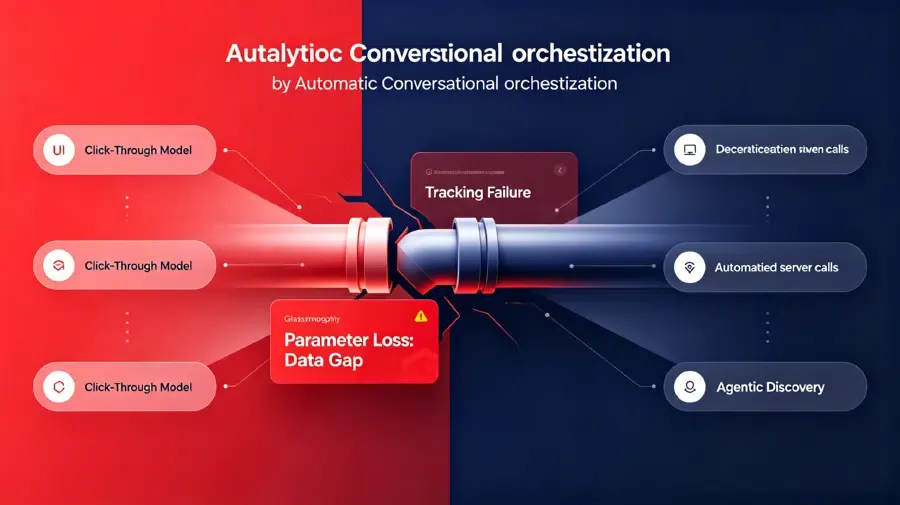 Agentic discovery causing attribution parameter loss.