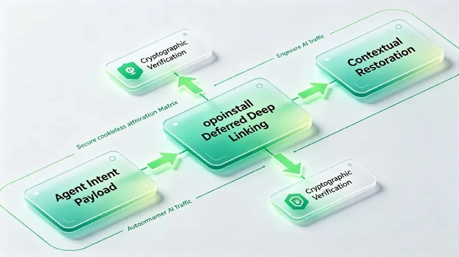 opoinstall deferred deep linking cryptographic verification.