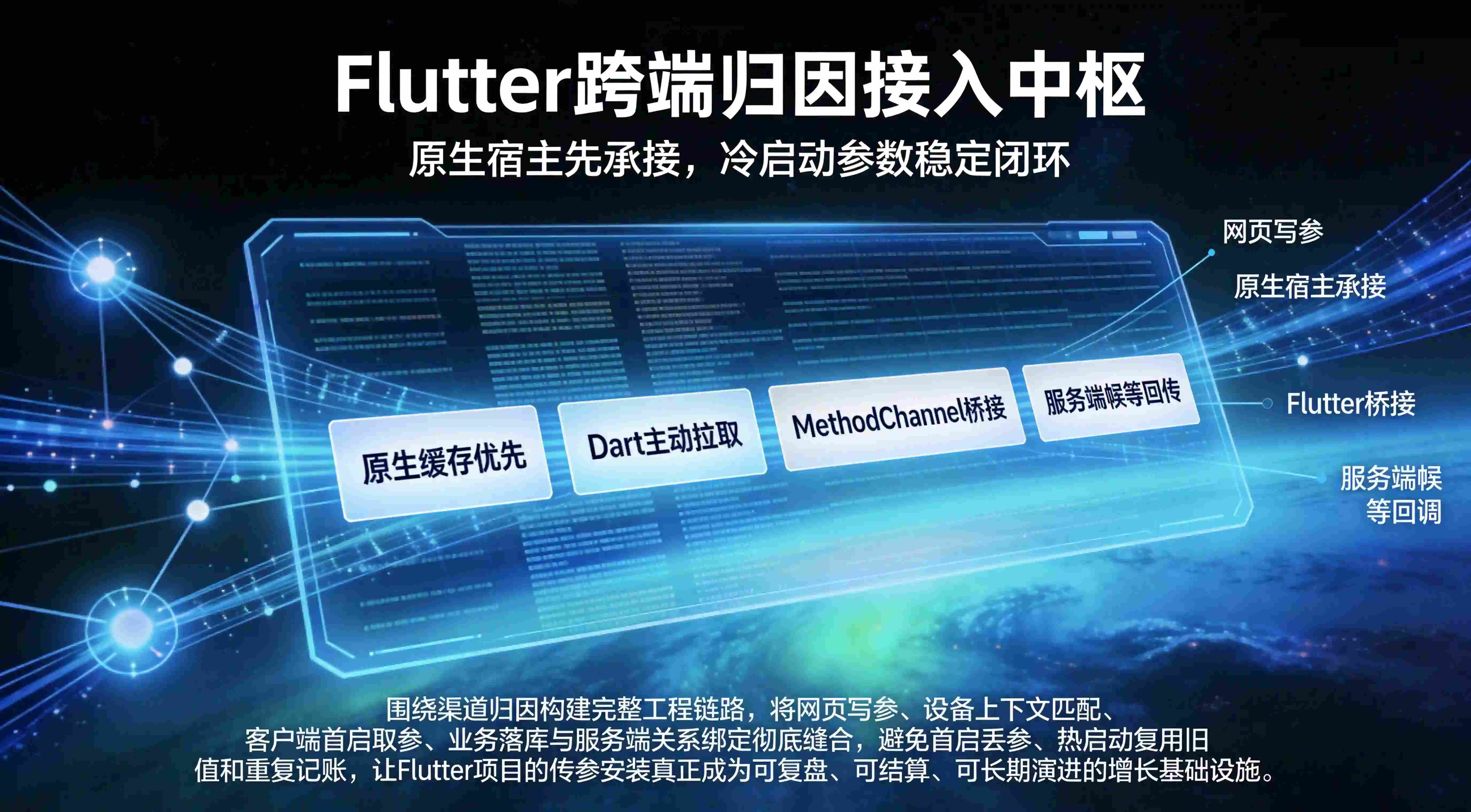 Flutter开发App怎么接传参安装SDK？跨平台冷启动接入实战