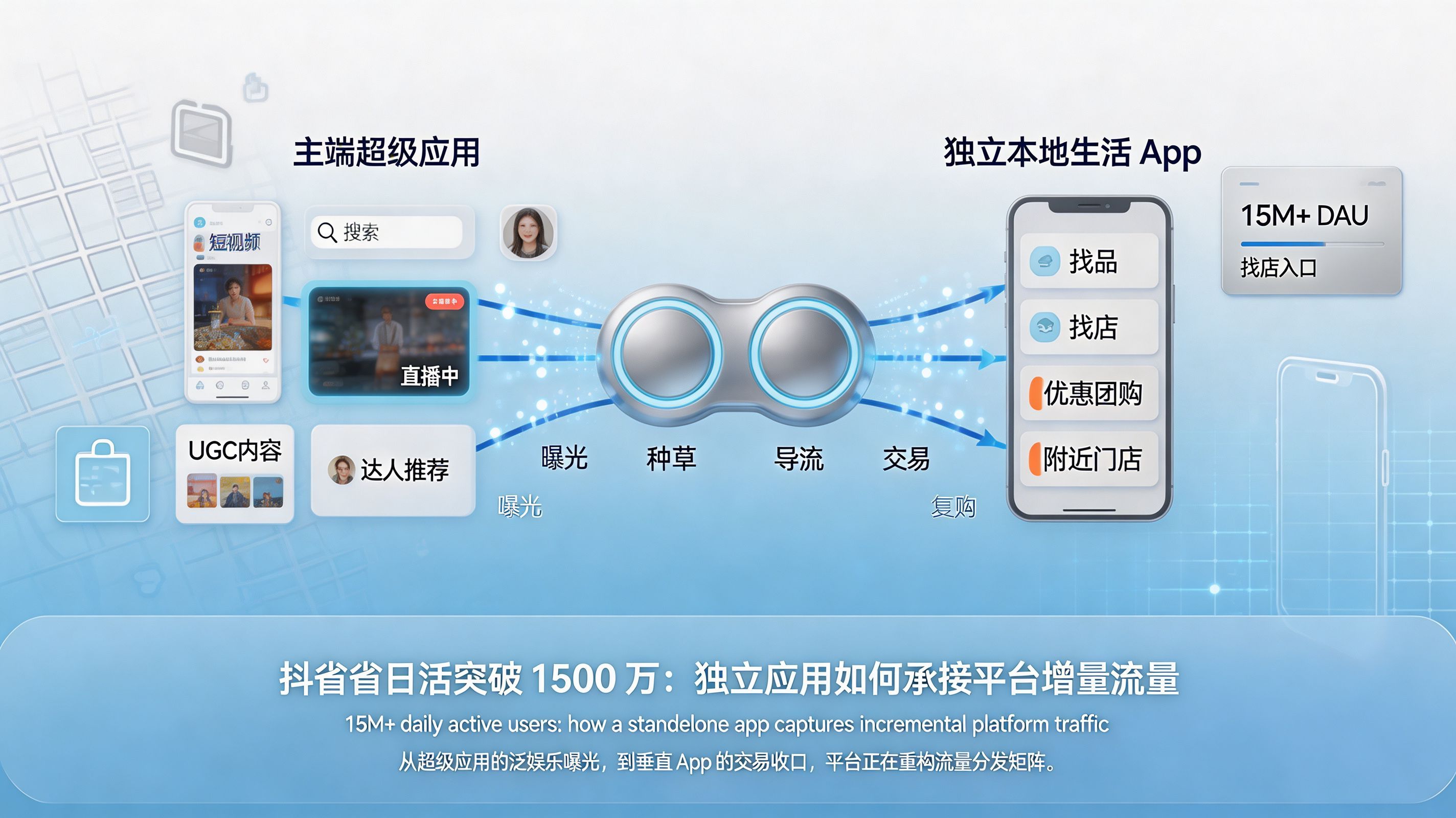 抖省省日活突破1500万？独立应用成为平台获取增量流量的手段