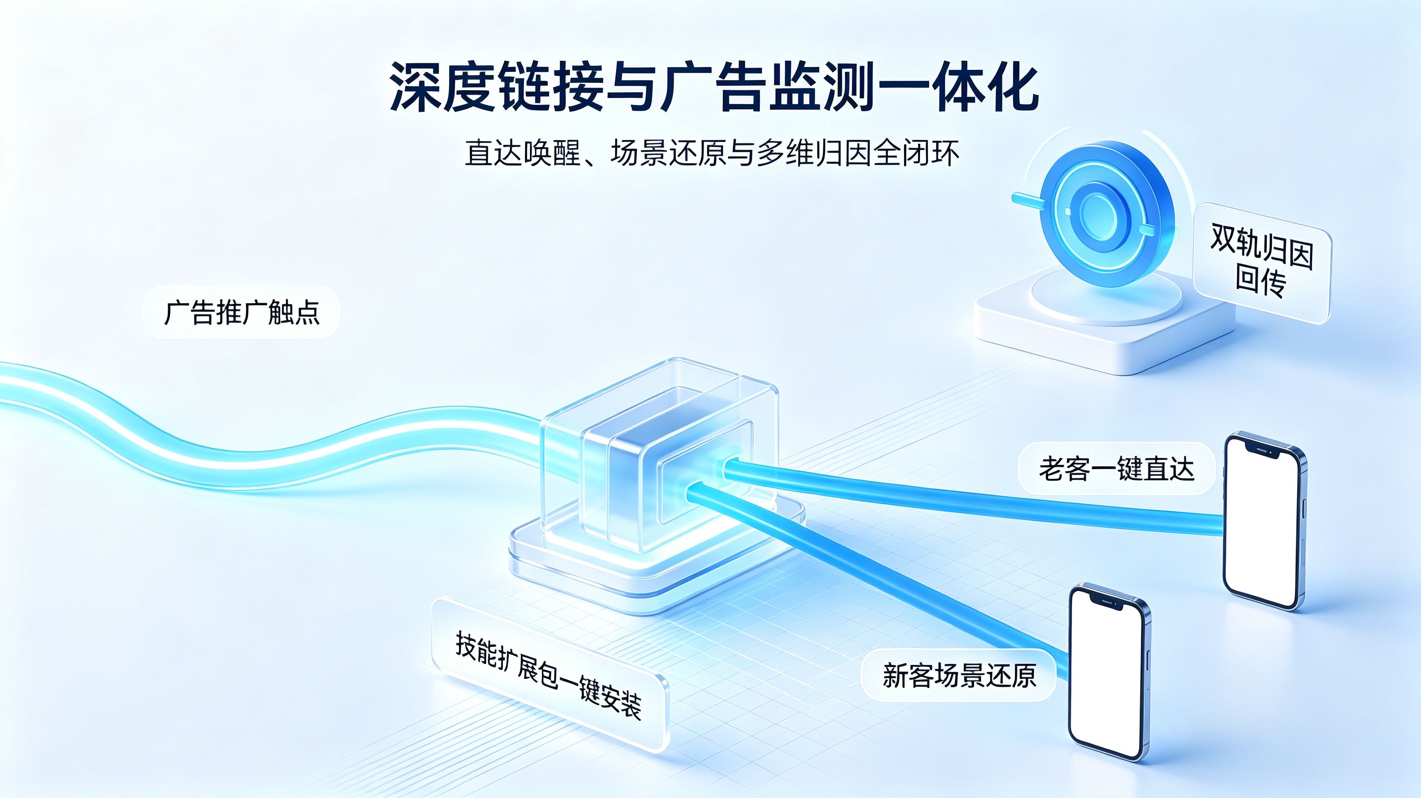 广告监测如何结合 DeepLink？从一键直达、延迟场景还原到沉睡用户唤回全链路解析